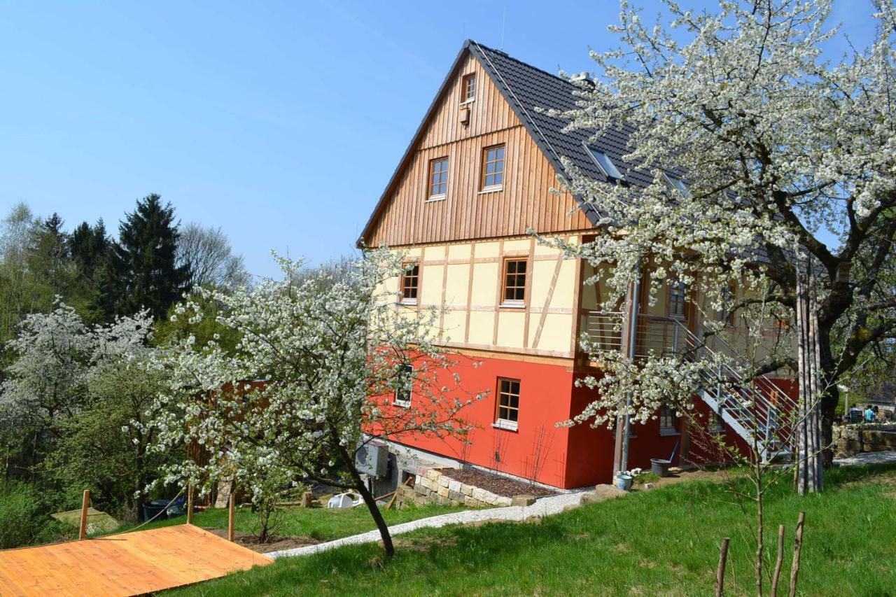 Ferienwohnung Brox Sebnitz Bagian luar foto